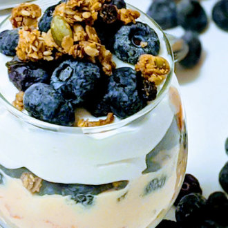 Savory Veggie-Fruit Parfait